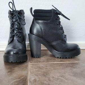 Dr. Marten high heeled boots